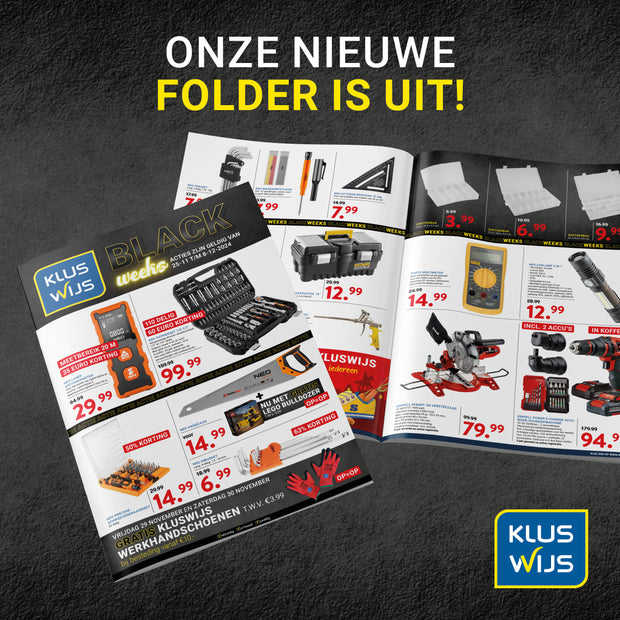 De nieuwe KlusWijs folder is uit!