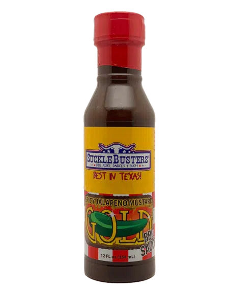 Sucklebusters BBQ Sauce Gold Mustard 354ml