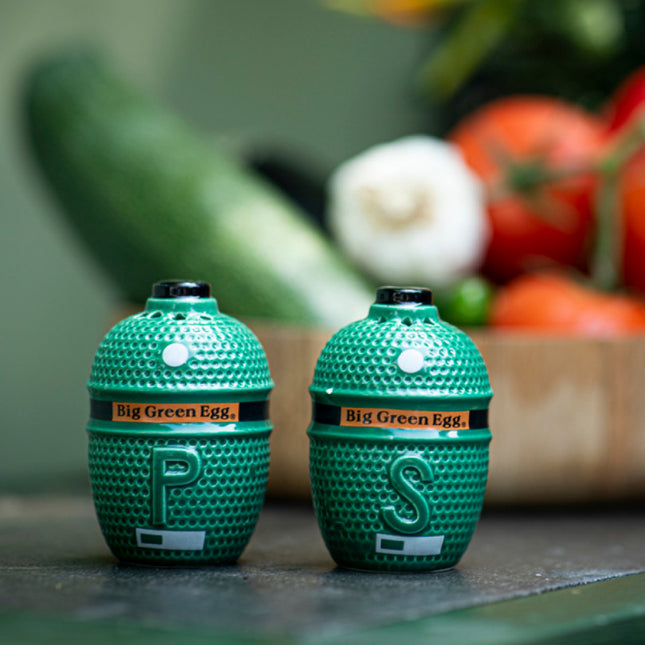 Big Green Egg Salt & Pepper Shakers