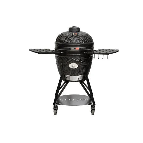 Keij Kamado Pro Large Glanzend Zwart  21 Inch