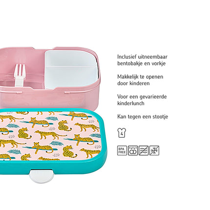 Mepal Campus Lunchbox Leopard