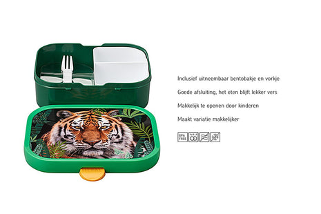 Mepal Lunchbox Campus - Wild Tiger