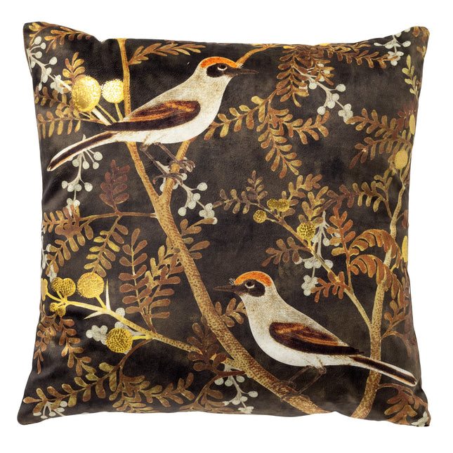 Dutch Decor Sierkussen Birdy 45x45 cm Military Olive