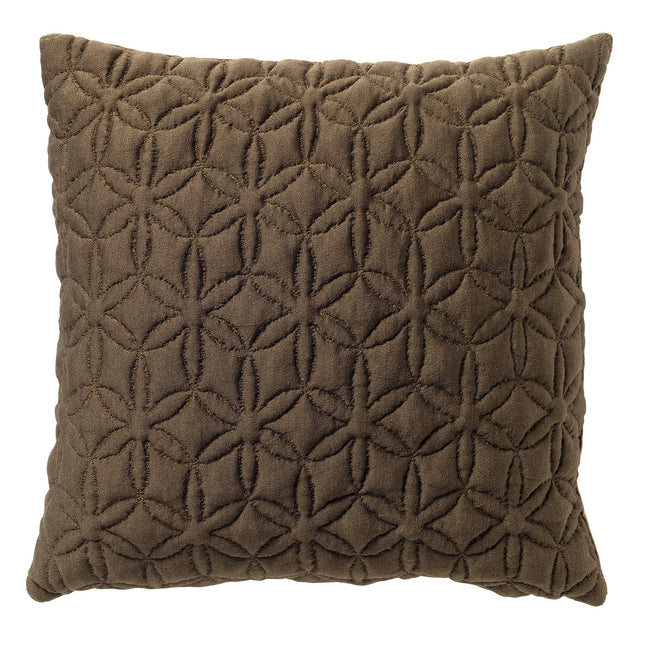 Dutch Decor Sierkussen Lizzy 45x45 cm Military Olive