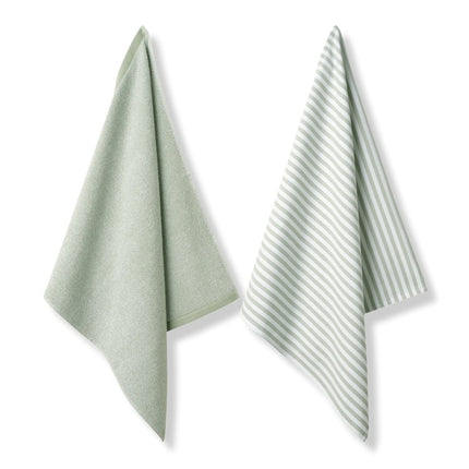 Vandyck - keukentextiel set smoke green