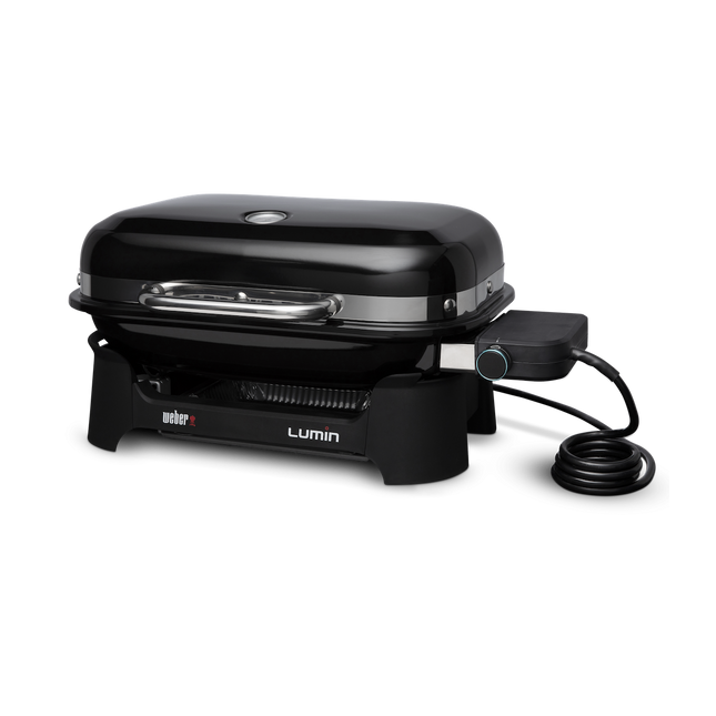 Weber Lumin Compact Black, elektrisch